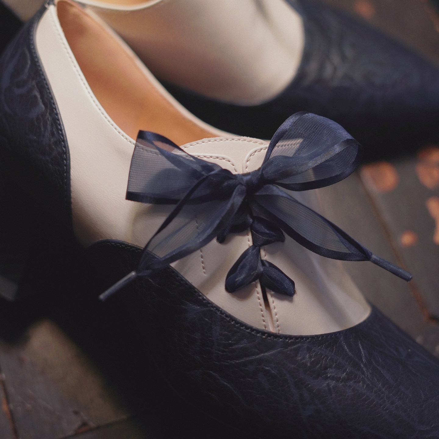 奈里法式复古海军蓝白拼接中古高跟鞋民国旗袍系带深口玛丽珍单鞋,淘宝优惠券,粉丝福利购,淘宝优惠卷