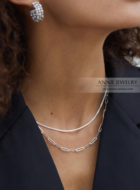 AnnieJewelry波光粼粼链条项链