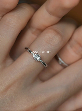 AnnieJewelry爱与城堡情侣对戒