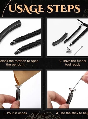 不锈钢手链可打开纪念宠物毛发骨灰盒手镯男女士钛钢手环可调节