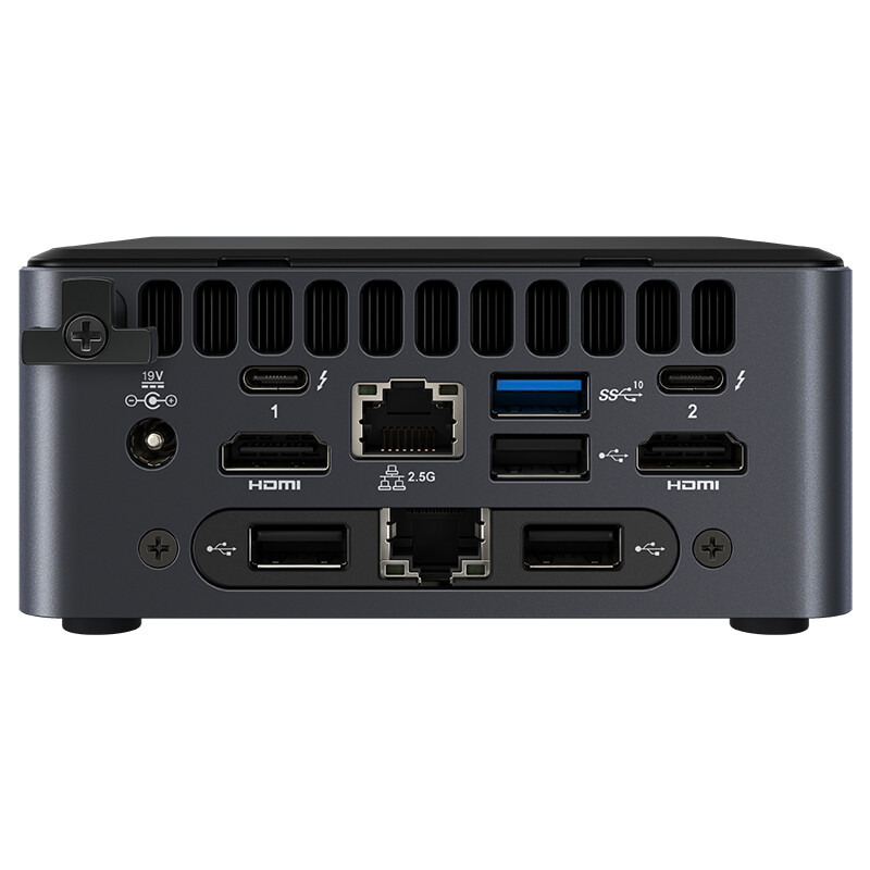 英特尔/Intel NUC11TNHi50L00老虎峡谷双网卡11代酷睿CPU办公商用工控迷你电脑PC主机 - 图0