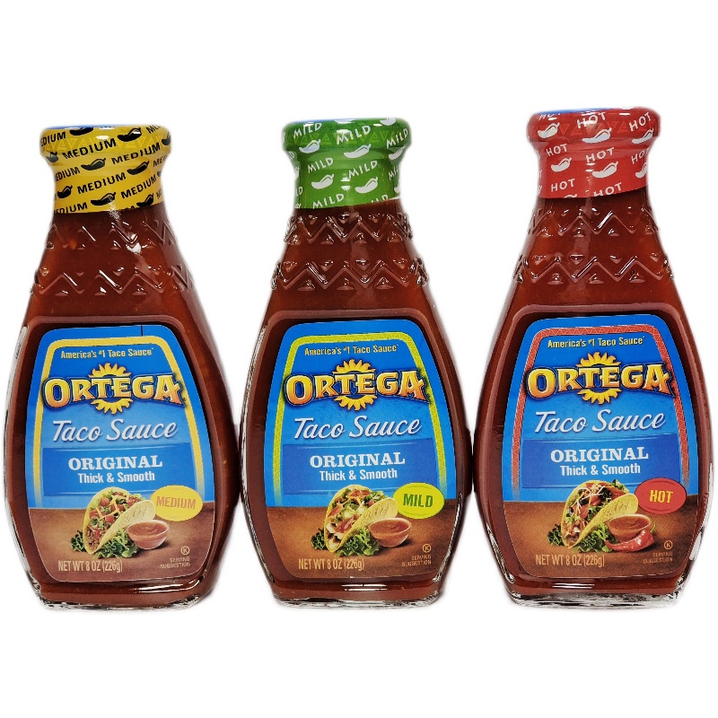 墨西哥玉米壳饼调味酱香辣塔可酱玉米片蘸酱料ORTEGA TACO SAUCE-图3