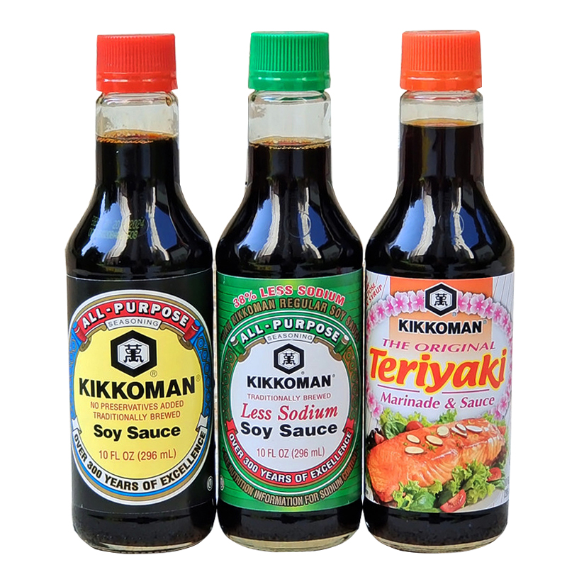 龟甲万字酿造酱油低钠淡味日本料理寿司调味品KIKKOMAN SOY SAUCE - 图0