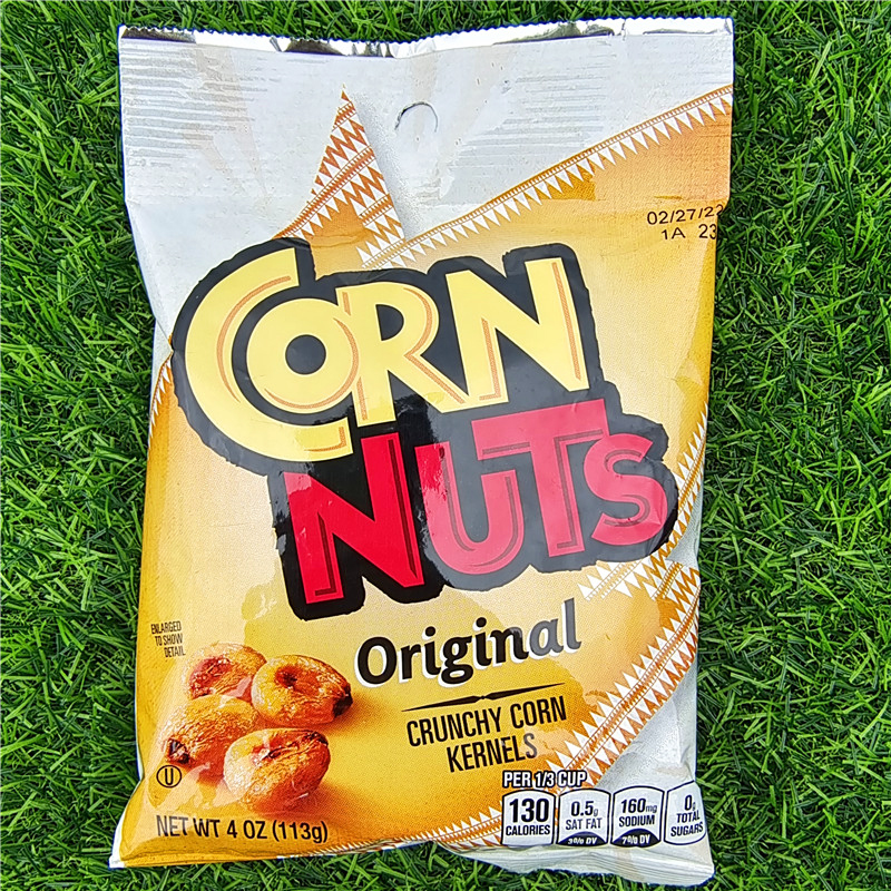 苛诺松脆玉米粒烧烤味玉米果小吃CORN NUTS CRUNCHY CORN KERNELS - 图1