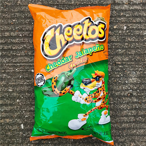 美国进口零食小吃奇多玉米棒芝士味粟米棒CHEETOS PUFFS CRUNCHY-图1