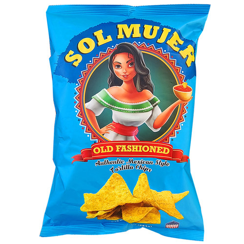 墨西哥少女玉米片传统口味杂粮玉米脆片休闲零食TORTILLA CHIPS - 图0