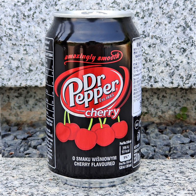 美国原装进口胡椒博士汽水可乐型碳酸饮料DR PEPPER Soda Drinks