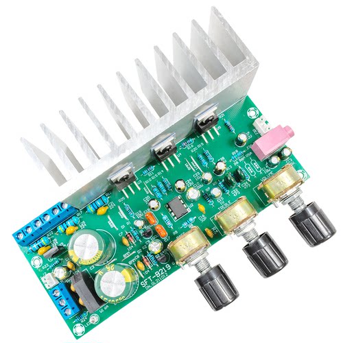 TDA2050 + TDA2030A 2.1功放板成品 低噪高保真超重低音炮大功率 - 图3