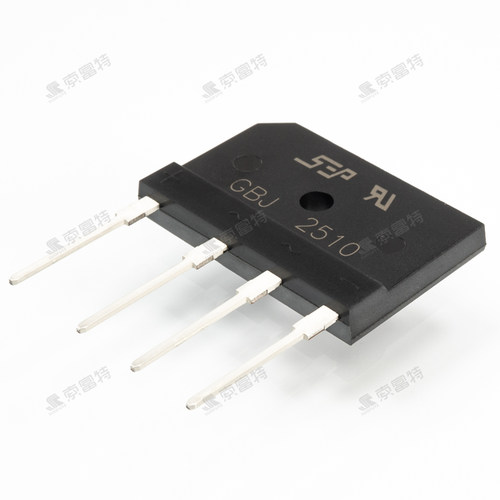 【索富特电子】整流桥GBJ-2510电磁炉桥堆 全新 扁桥 整流器 25A - 图0