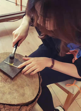 diy独立设计师风耳钉情侣戒指