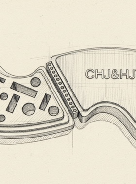 CHALLAN 城市你我 原创设计心独特造型设计女士项链