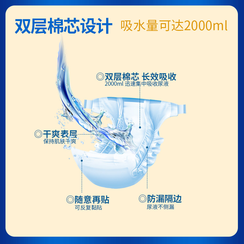 唯尔福成人尿不湿3-4尺成人尿不湿 唯尔福成人用纸尿护理用品