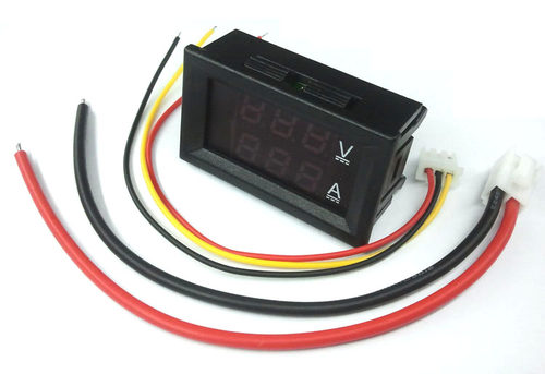 DC0-100V 1A 10A LED直流双显示数字电压电流表头 带微调 - 图0
