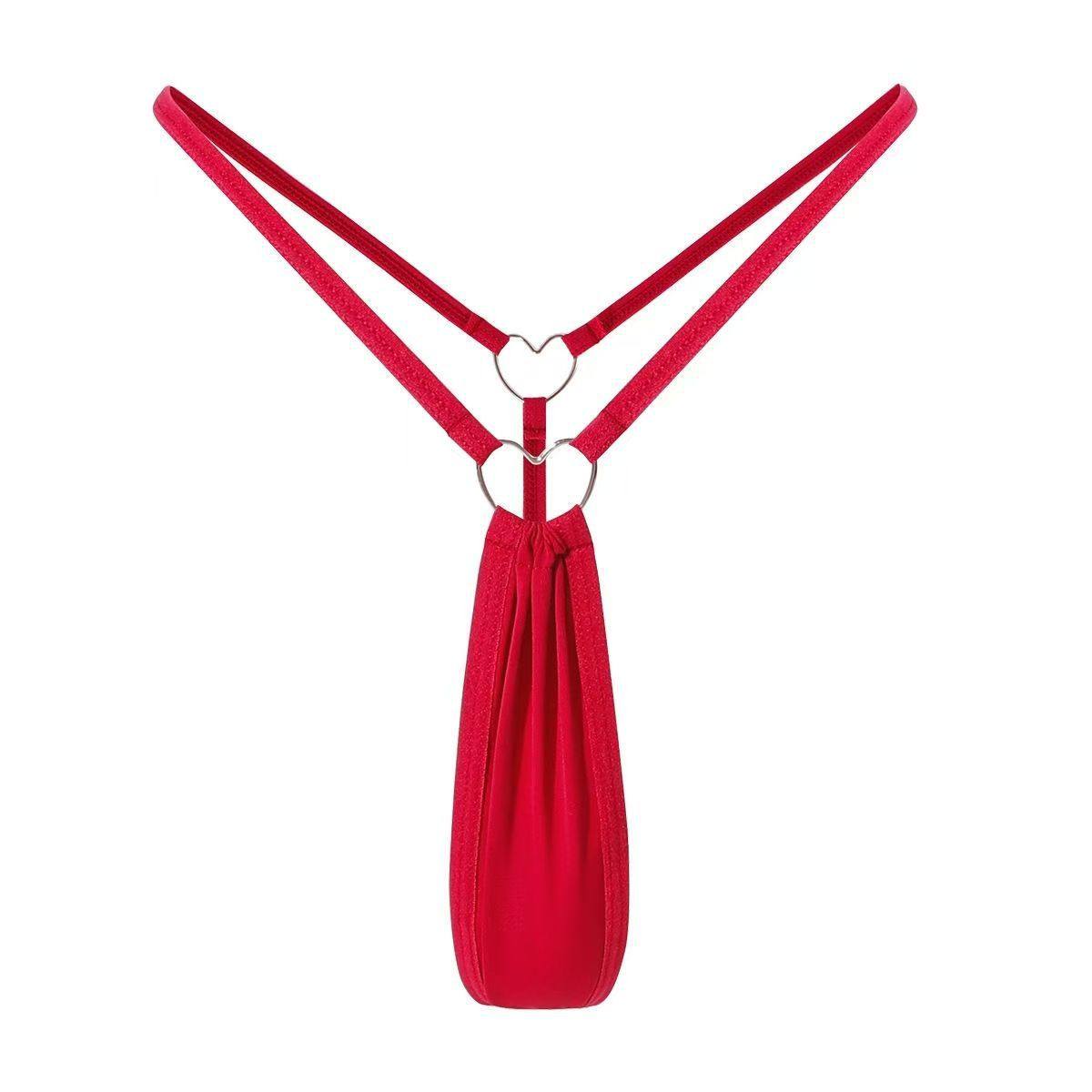 爱心t裤性感一根绳子丁字裤T裤大码极小超小细线b缝内裤女生低腰,淘宝优惠券,粉丝福利购,淘宝优惠卷