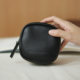 Sobag temperament genuine leather cute makeup bag