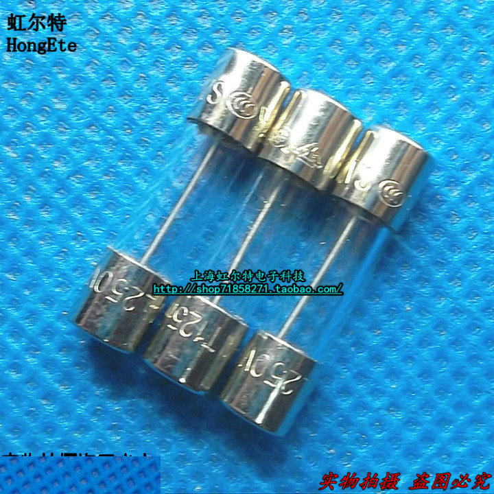 玻璃保险丝 125MA 250V T125MA250V 5x20 0618.125MXP慢熔 进口 - 图1