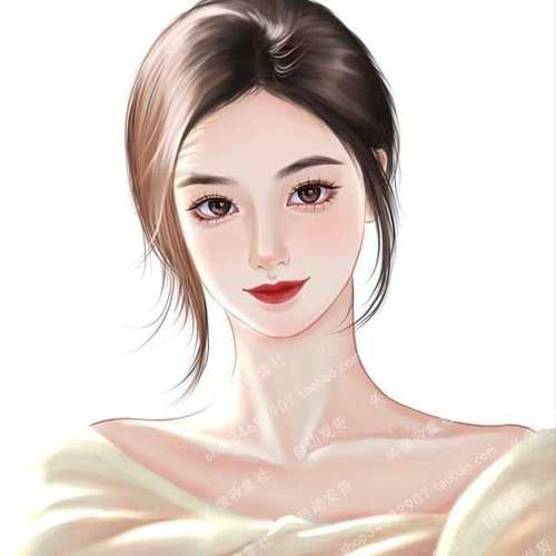 头像 女 卡通动漫手绘 美女 高清 头像 淑女 头像收集社 自动发货 - 图0