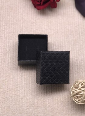 钻石纹珠宝首饰包装盒定制定做