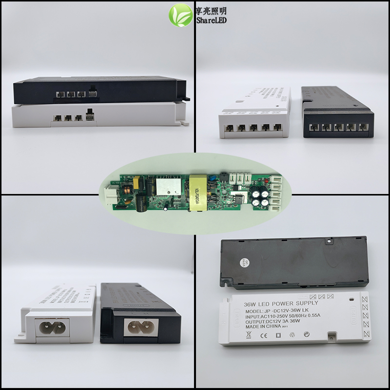 橱柜灯电源60W变压器150W衣柜酒柜led灯带专用驱动光控感应器开关 - 图2