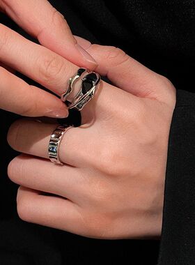 精致韩系锆石ins开口高级感小众