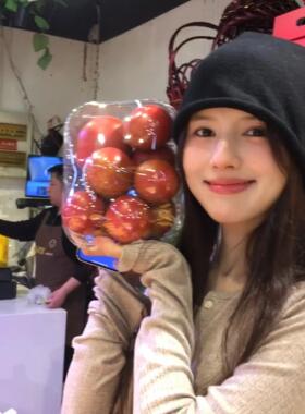 黑色卷边堆堆帽女秋冬日系百搭显脸小包头帽韩版大头围宽松冷帽子