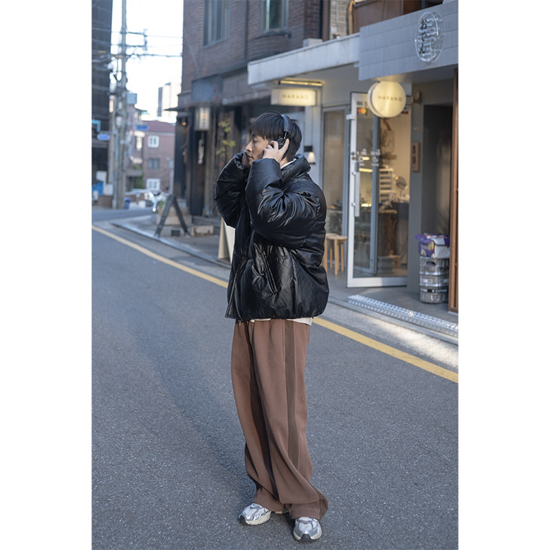 【寒冬与我无关】几立 秋冬复合加绒保暖多色拼接运动裤卫裤,淘宝优惠券,粉丝福利购,淘宝优惠卷