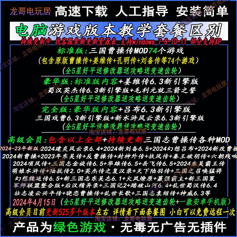 三国志曹操传全525款MOD更新姜维传6.3引擎英杰传修改器攻略教学 - 图0