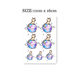 Flower Arm Girl TATTOO X160 Planet Starry Sky Kitten Star Fresh Girl Tattoo Sticker