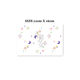 Flower-armed girl TATTOO X94 ins colorful star moon love colorful cute tattoo stickers one set of three