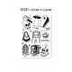 Flower-Armed Girl TATTOO D48 Halloween Dark Multi-picture Skeleton Gunster Madonna Tattoo Sticker