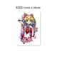 Flower Arm Girl TATTOO X165 Soft Girl Sailor Moon Cartoon Girl Tattoo Sticker