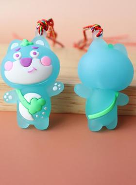 软胶五彩绳男女通用项链