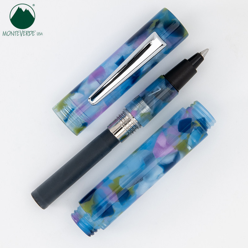 美国Monteverde直液式笔 用墨水签字笔圆珠笔送礼老师练字手账笔,淘宝优惠券,粉丝福利购,淘宝优惠卷