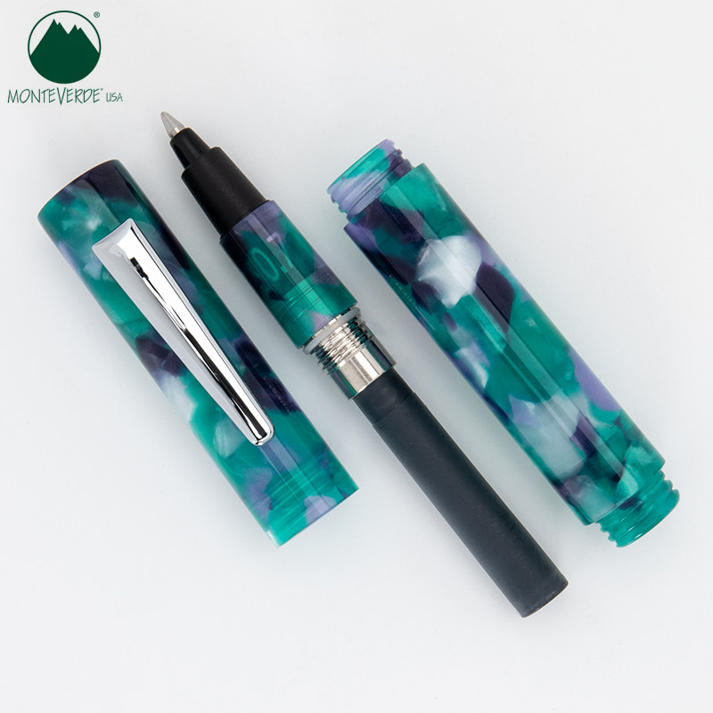 美国Monteverde直液式笔 用墨水签字笔圆珠笔送礼老师练字手账笔,淘宝优惠券,粉丝福利购,淘宝优惠卷