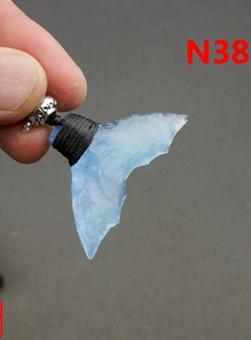 非遗纯手工打制石器项链吊坠车挂