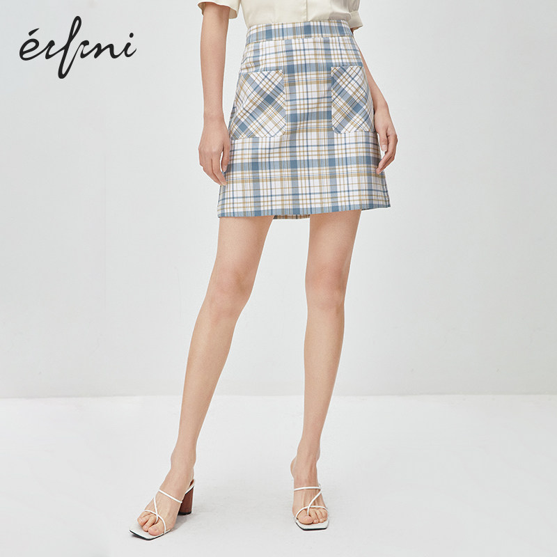 伊芙丽2020年新款夏季韩版半身裙 伊芙丽旗舰半身裙