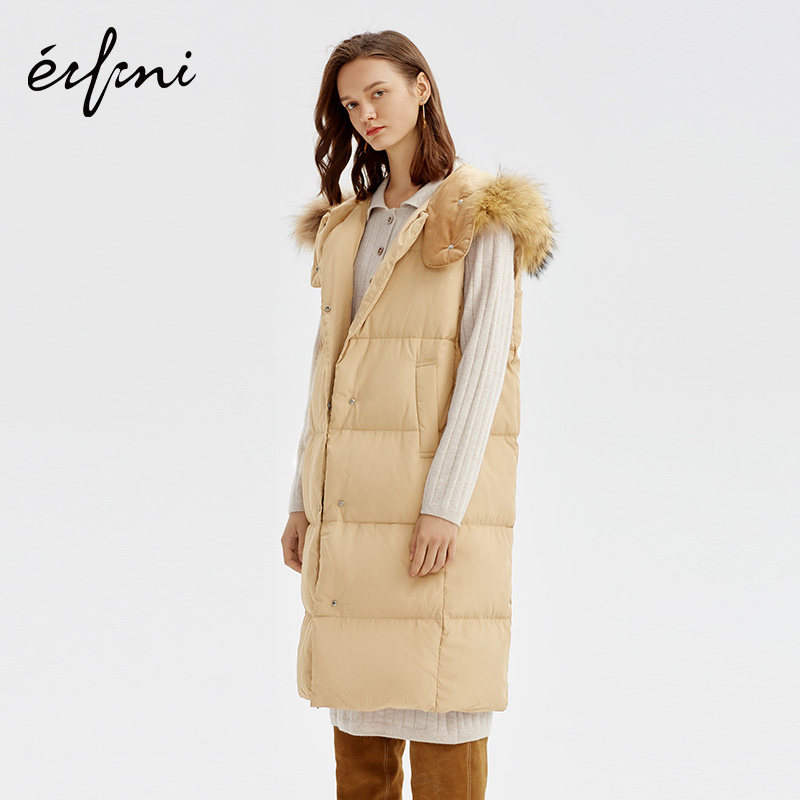 伊芙丽羽绒马甲女冬装新款羽绒服 伊芙丽旗舰羽绒服