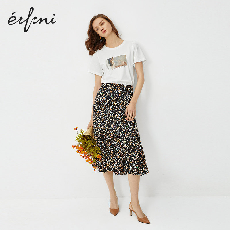 伊芙丽短袖网红女2020年ins潮t恤 伊芙丽旗舰T恤