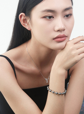 进口施家珍珠纯银手链