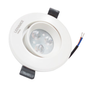 欧司朗晶享led射灯3W/5W暖光客厅背景墙展柜嵌入式天花牛眼服装店