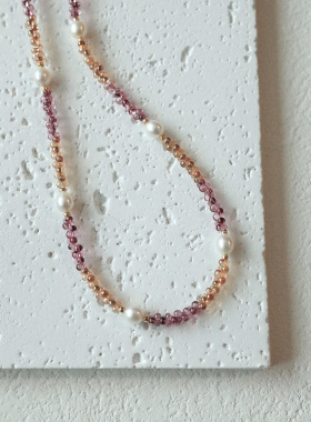 【少女心事】原创珍珠系列项链清新甜美可爱项链女