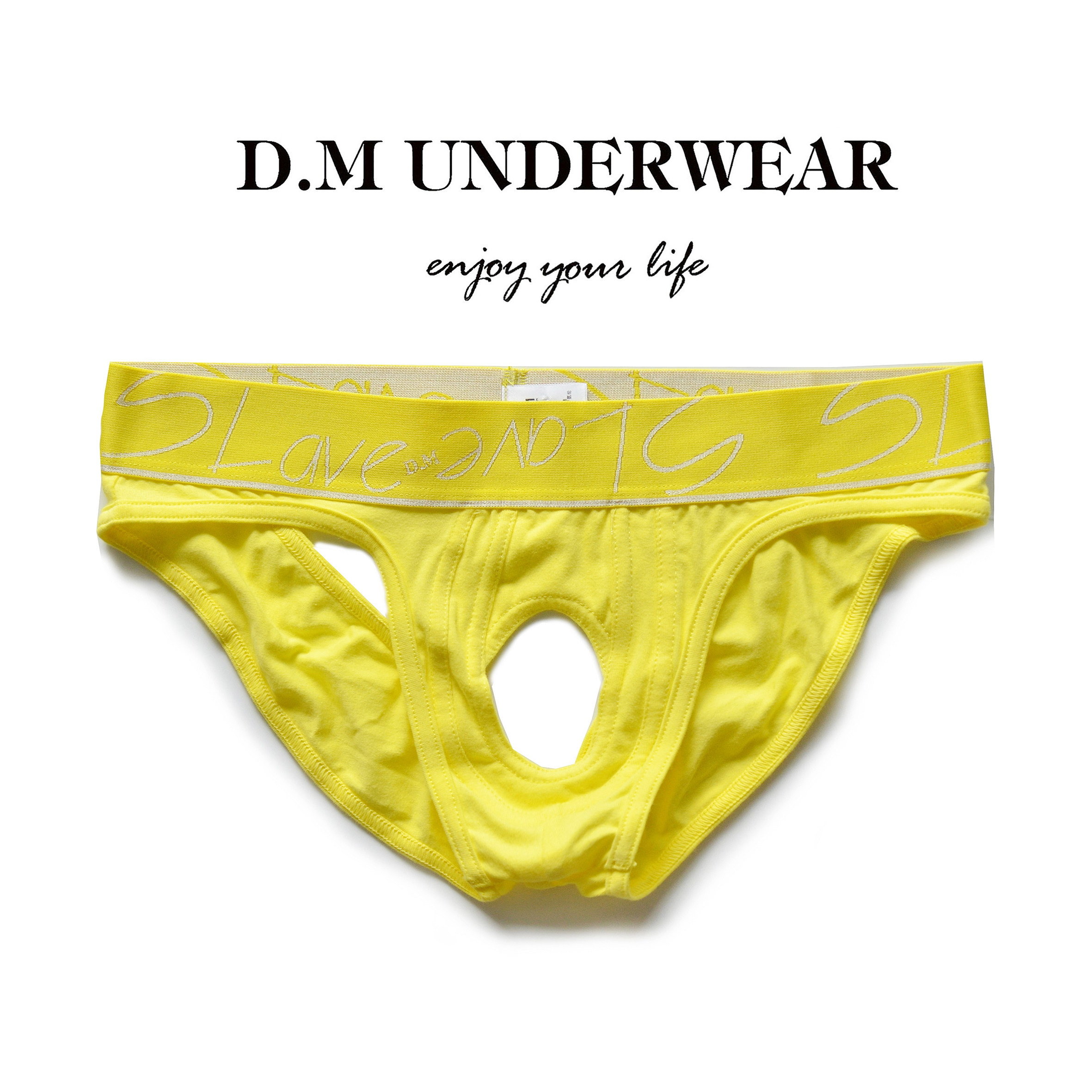 D.M男丁字裤潮个性带洞吊环情趣棉双丁裤低腰性感诱惑缕空TXL潮,淘宝优惠券,粉丝福利购,淘宝优惠卷