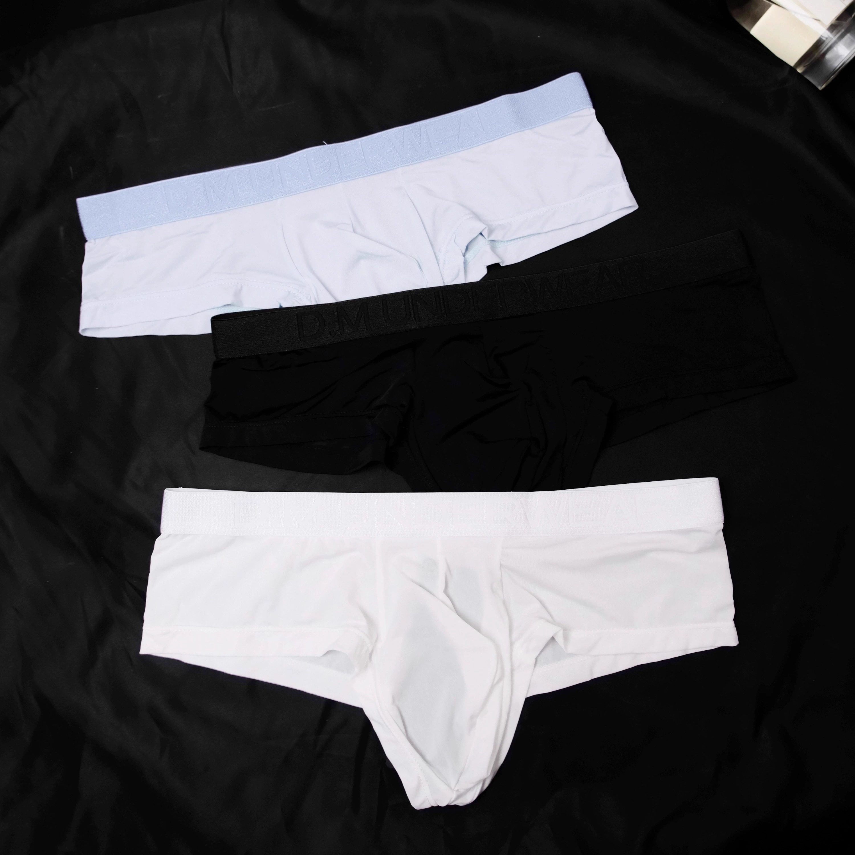 D.M男内裤低腰性感冰丝薄透气透明T裤单丁裤丁字裤情趣高弹激凸,淘宝优惠券,粉丝福利购,淘宝优惠卷