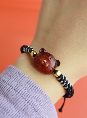 超萌小老虎本命年手链