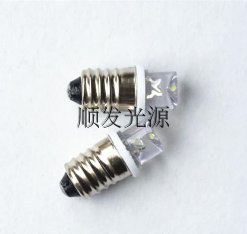 LED按钮指示灯E10B9小灯泡3V6.3V12V24V30V螺口小灯泡卡口小灯泡 - 图2