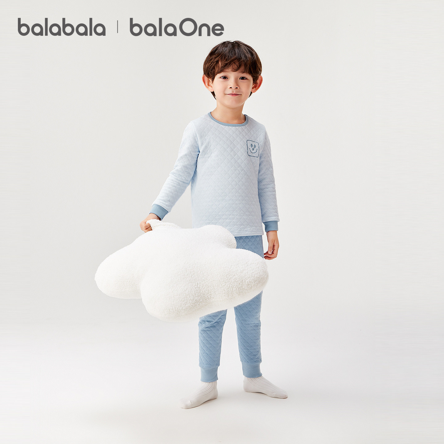 巴拉巴拉男童内衣套装儿童秋衣秋裤打底两件套新款2025秋冬装夹棉,淘宝优惠券,粉丝福利购,淘宝优惠卷