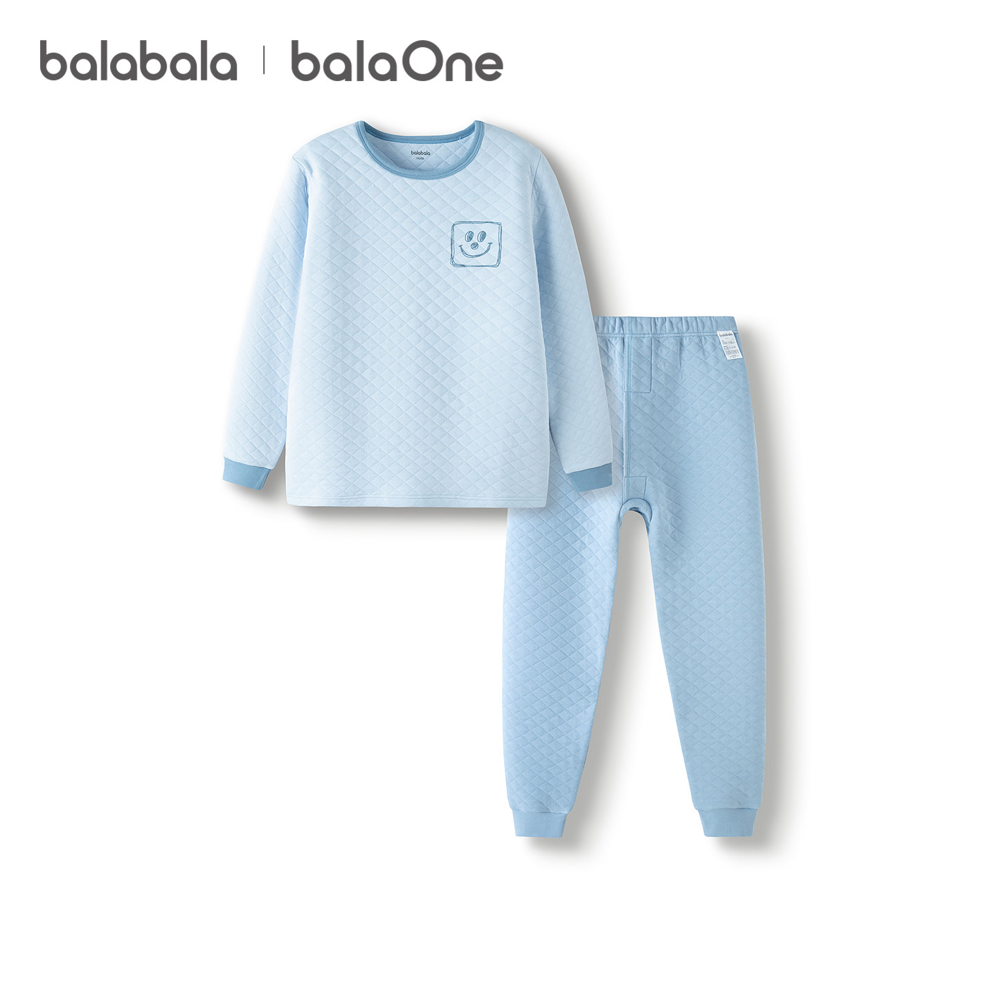 巴拉巴拉男童内衣套装儿童秋衣秋裤打底两件套新款2025秋冬装夹棉,淘宝优惠券,粉丝福利购,淘宝优惠卷