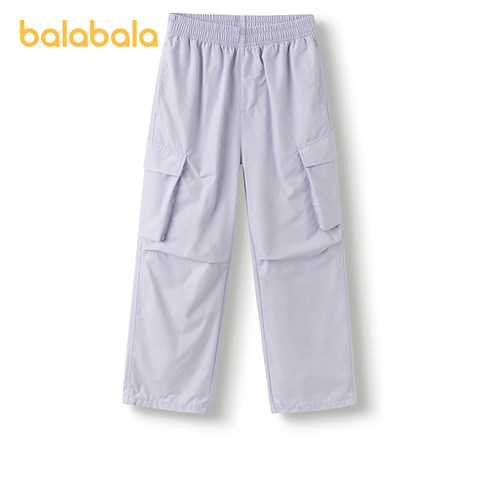 巴拉巴拉童装儿童裤子男童长裤女童春秋宽松工装裤百搭时尚户外 - 图3