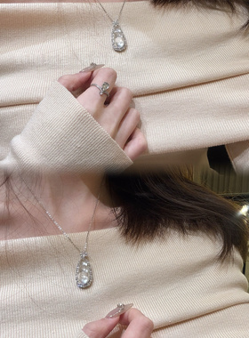 原创｜天然水沫玉葫芦戒指925银镀白金指环小众女生饰品冰透礼物