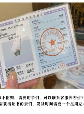 新中式精致蝴蝶巨美项链蓝水翡翠